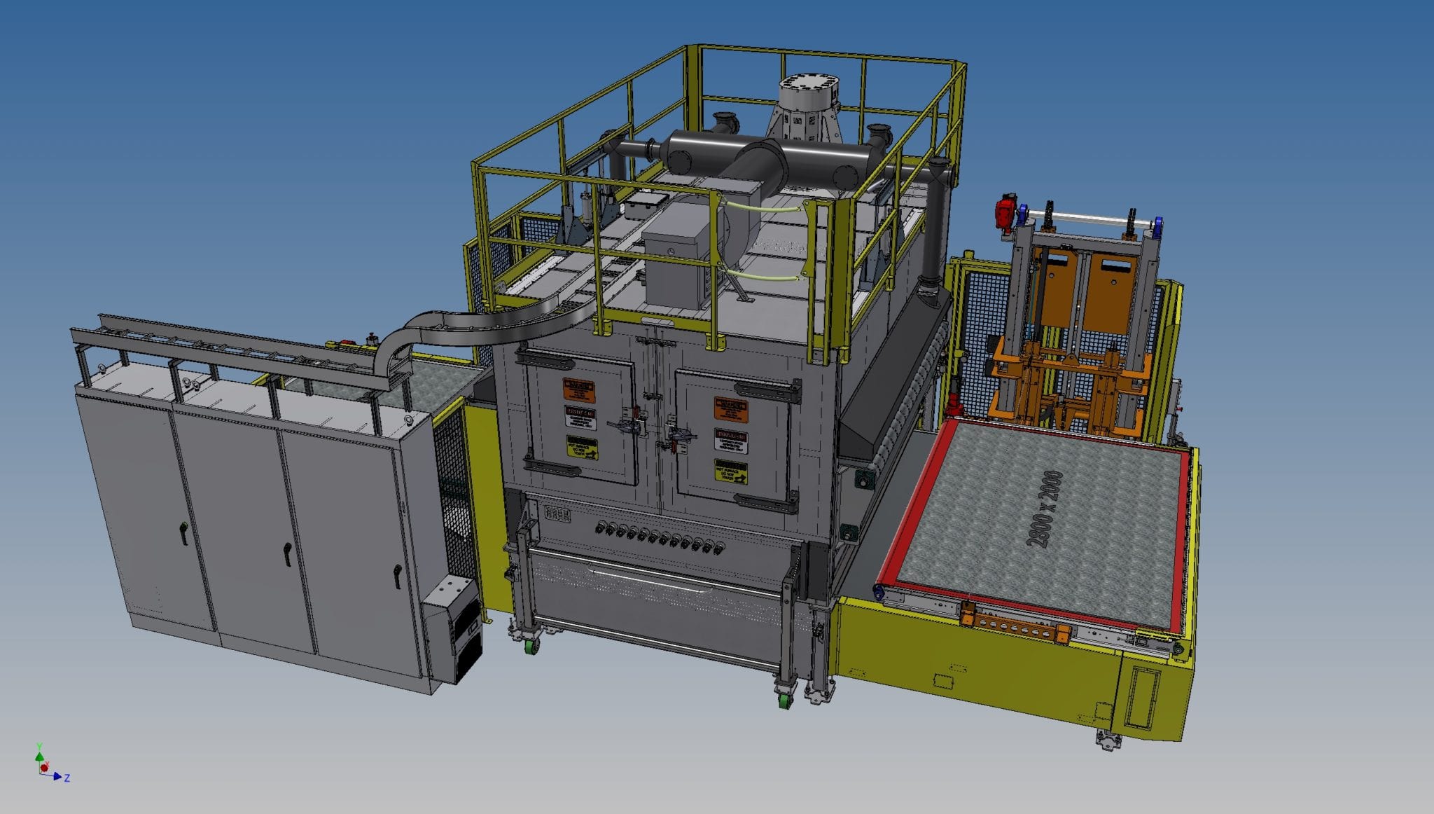 DTI-1412 Industrial Convection oven for Automotive