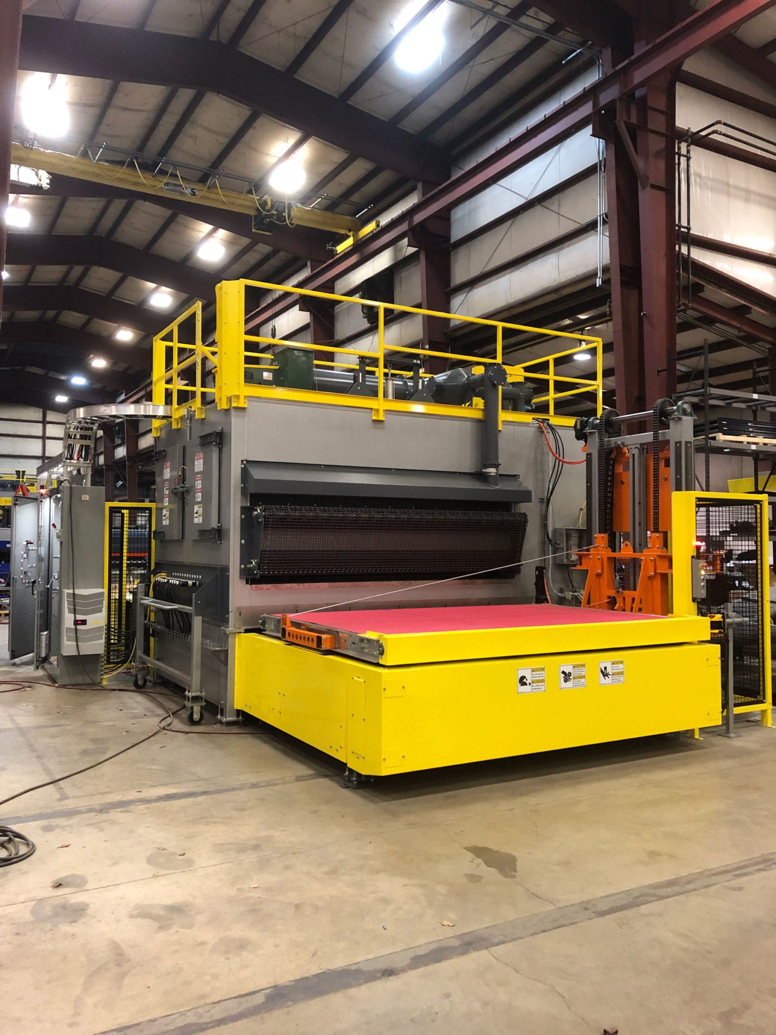 DTI-1412 Industrial Oven Processing Automotive Carpet