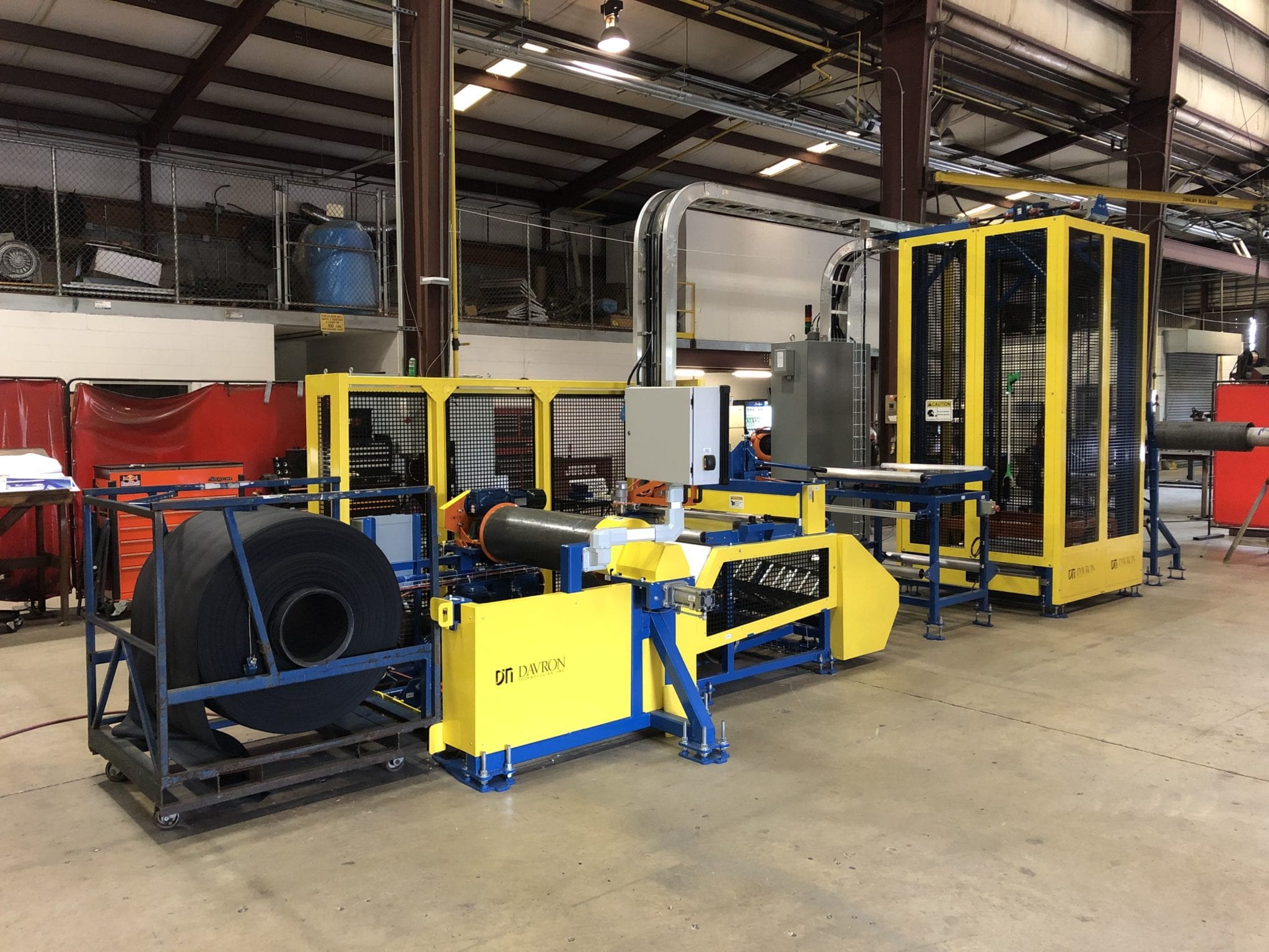 Winding system process equipment