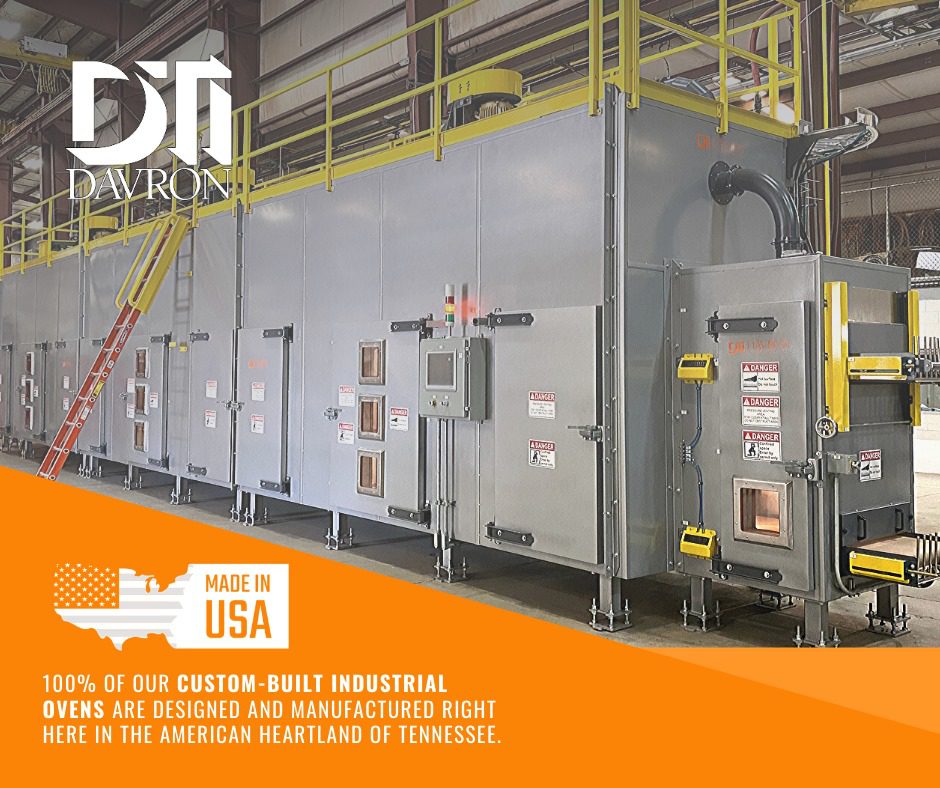 100% custom industrial ovens