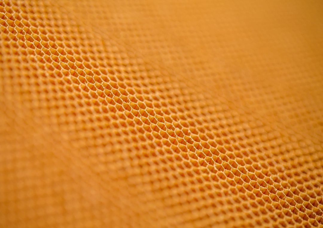 close up view of aerospace composite material